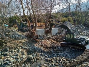 ΚΑΤΑΣΚΕΥΗ ΑΚΡΟΒΑΘΡΩΝ ΚΑΙ ΑΝΑΠΤΥΞΗ ΓΕΦΥΡΑΣ ΜΠΕΛΕΫ